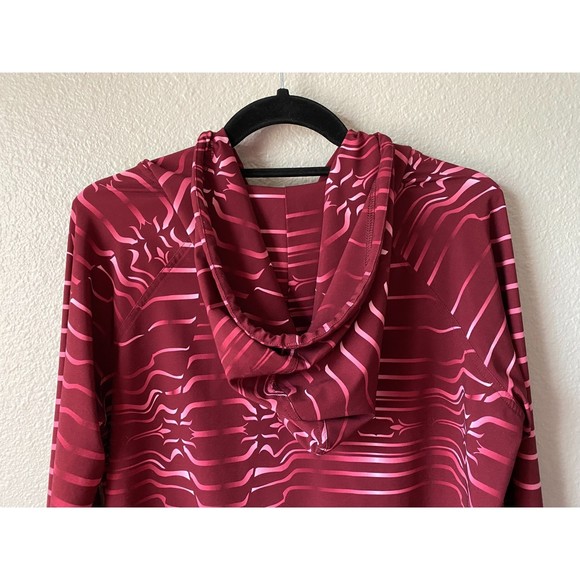 Heidi Klum for New Balance Printed Zip Front Hoodie Bomber Jacket - Picture 7 of 12